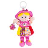 М'яка іграшка-підвіска Lamaze Лялька Емілі з брязкальцем (L27026)