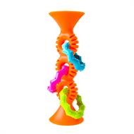 Прорізувач-брязкальце на присосках Fat Brain Toys pipSquigz Loops помаранчевий (FA165-1)