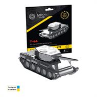 Колекційна модель-конструктор Metal Time T-44 танк (MT072)