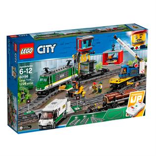 Конструктор LEGO City Грузовой поезд 1226 деталей (60198)