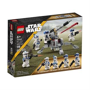 Конструктор LEGO Star Wars Боевой отряд бойцов-клонов 501-го легиона 119 деталей (75345)