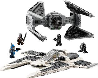 Конструктор LEGO Star Wars Мандалорский истребитель против перехватчика TIE 957 деталей (75348)