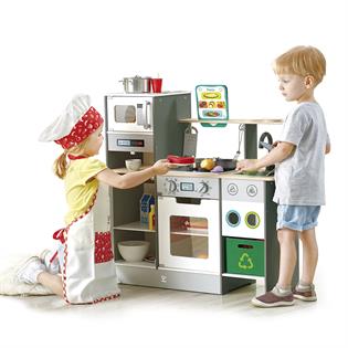 Детская кухня Hape с оборудованием и продуктами (E3178)