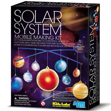 Набір для досліджень 4M Модель сонячної системи світиться (00-03225) - фото 0