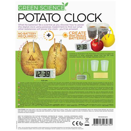 Набір для досліджень 4M Картопляний годинник (00-03275) - фото 3
