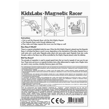 Набір для досліджень 4M Магнітний гонщик колір в асорт. (00-03290) - фото 3