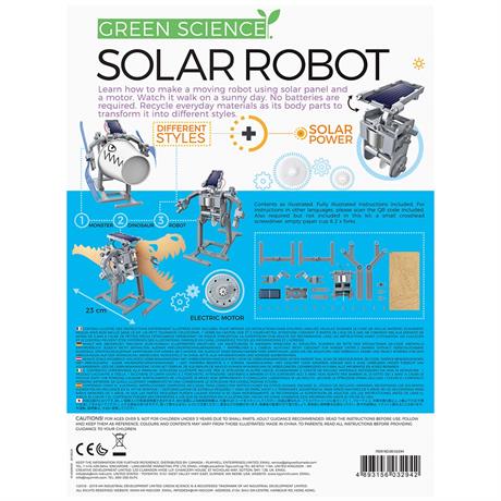 Набір для досліджень 4М Робот на сонячній батареї (00-03294) - фото 3