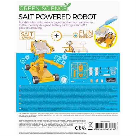 Набір для досліджень 4М Робот на енергії солі (00-03353) - фото 3