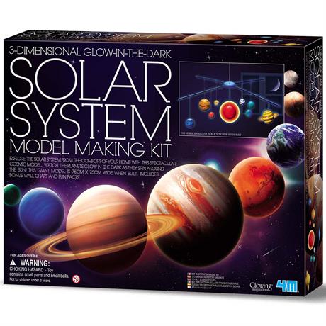 Подвесная 3D-модель 4M Солнечная система (00-05520) - фото 0
