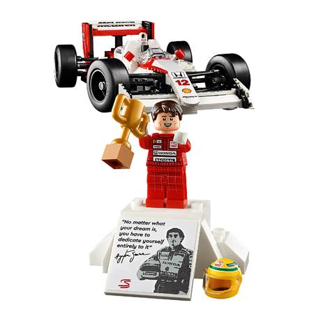 Конструктор LEGO Icons McLaren MP4/4 и Айртон Сенна 693 детали (10330) - фото 5