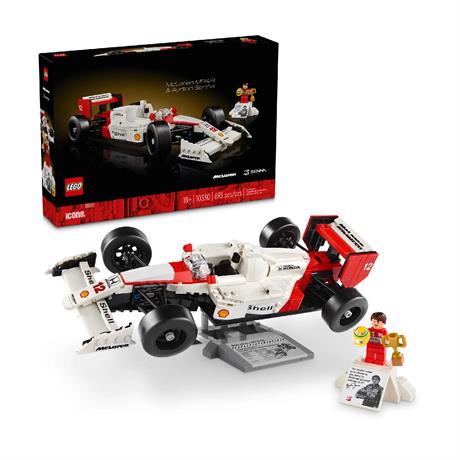 Конструктор LEGO Icons McLaren MP4/4 і Айртон Сенна 693 деталі (10330) - фото 10