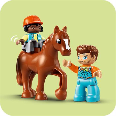Конструктор LEGO DUPLO Town Догляд за тваринами на фермі 74 деталі (10416) - фото 4