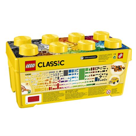 Конструктор LEGO Classic Коробка кубиков для творчества среднего размера 484 детали (10696) - фото 7