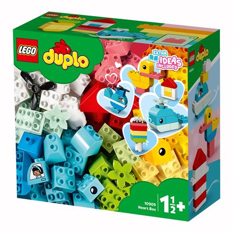 Конструктор LEGO DUPLO Коробка-серце 80 деталей (10909) - фото 0