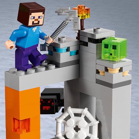 Конструктор LEGO Minecraft Заброшенная шахта 248 деталей (21166) - фото 5
