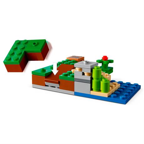 Конструктор LEGO Minecraft Засада крипера 72 детали (21177) - фото 2