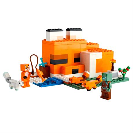 Конструктор LEGO Minecraft Лисяча хатина 193 деталі (21178) - фото 1