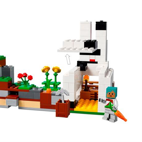 Конструктор LEGO Minecraft Кроляче ранчо 340 деталей (21181) - фото 2
