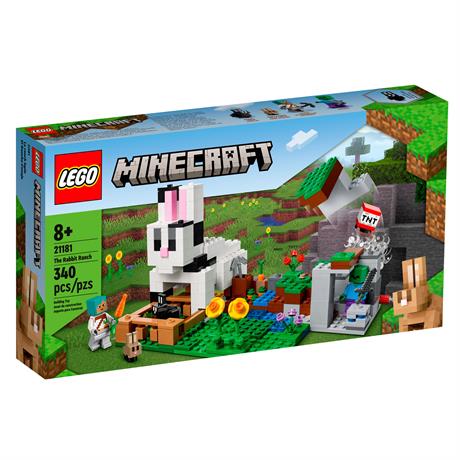 Конструктор LEGO Minecraft Кроляче ранчо 340 деталей (21181) - фото 4