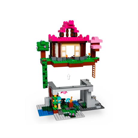 Конструктор LEGO Minecraft Площадка для тренировок 534 детали (21183) - фото 4