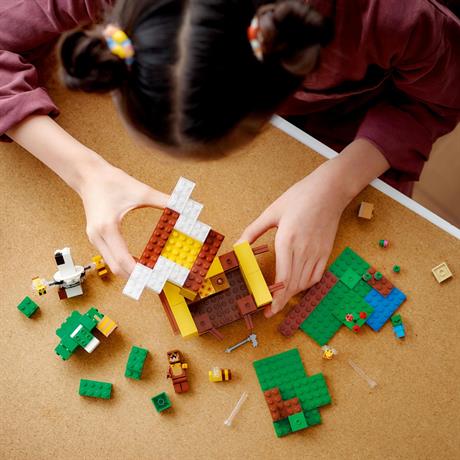 Конструктор LEGO Minecraft Бджолиний будиночок 254 деталі (21241) - фото 6