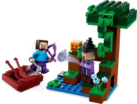 Конструктор LEGO Minecraft Гарбузова ферма 257 деталей (21248) - фото 0
