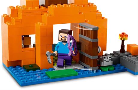 Конструктор LEGO Minecraft Гарбузова ферма 257 деталей (21248) - фото 0