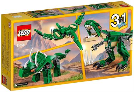 Конструктор LEGO Creator Грозный динозавр 174 детали (31058) - фото 11