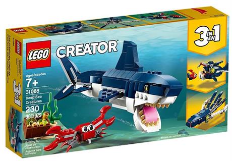 Конструктор LEGO Creator Обитатели морских глубин 230 деталей (31088) - фото 0