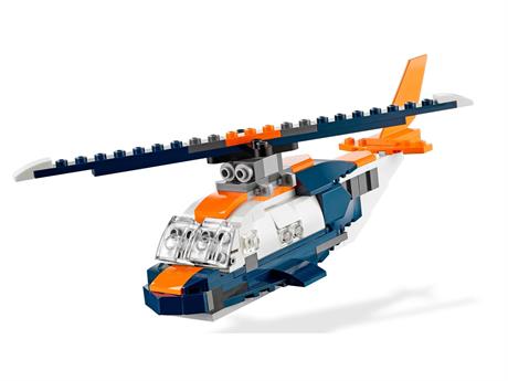Конструктор LEGO Creator Сверхзвуковой самолёт 215 деталей (31126) - фото 4