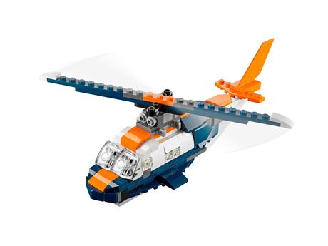 Конструктор LEGO Creator Надзвуковий літак 215 деталей (31126) - фото 6