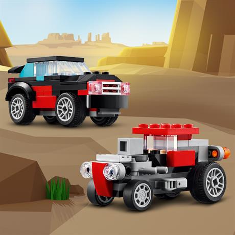 Конструктор LEGO Creator Бортовой грузовик с вертолетом 270 деталей (31146) - фото 4