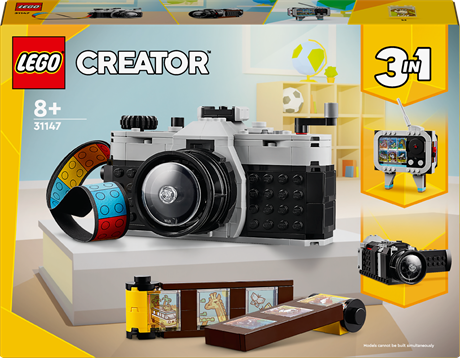 Конструктор LEGO Creator Ретро-фотокамера 261 деталь (31147) - фото 0