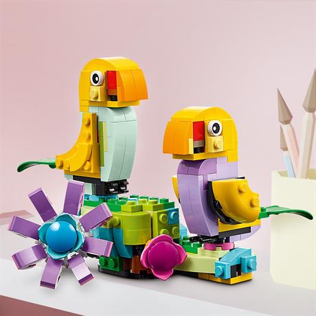 Конструктор LEGO Creator Цветы в лейке 420 деталей (31149) - фото 4