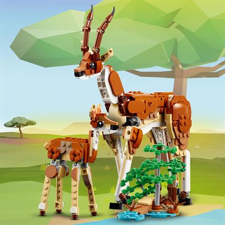 Конструктор LEGO Creator Дикие животные сафари 780 деталей (31150) - фото 4