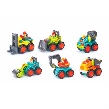 Іграшкова машинка Hola Toys Будівельна техніка 6 видів в асорт. (3116B) - фото 1