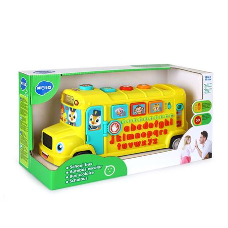 Музыкальная игрушка Hola Toys Школьный автобус (3126) - фото 1