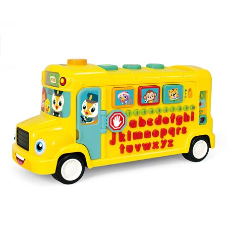 Музыкальная игрушка Hola Toys Школьный автобус (3126) - фото 0