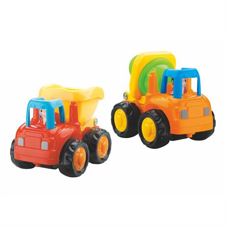 Набор машинок Hola Toys Самосвал и бетоновоз 6 шт. (326CD-6) - фото 2