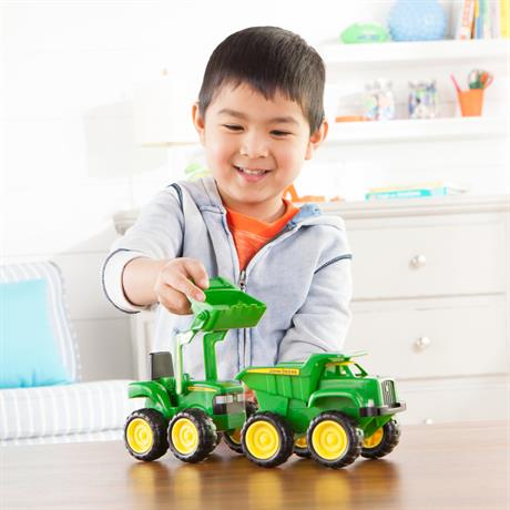 Набір для піску John Deere Kids Трактор і самоскид (35874) - фото 7