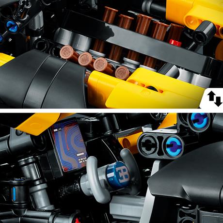 Конструктор LEGO Techniс Bugatti Bolide 905 деталей (42151) - фото 1