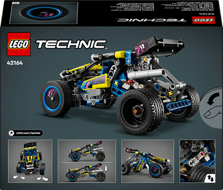 Конструктор LEGO Technic Позашляховик багі для перегонів 219 деталей (42164) - фото 2