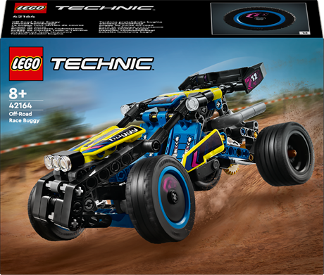 Конструктор LEGO Technic Позашляховик багі для перегонів 219 деталей (42164) - фото 0