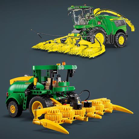 Конструктор LEGO Technic Кормоуборочный комбайн John Deere 9700, 559 деталей (42168) - фото 4