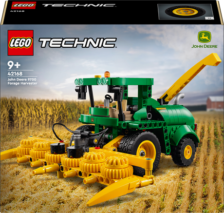 Конструктор LEGO Technic Кормоуборочный комбайн John Deere 9700, 559 деталей (42168) - фото 0