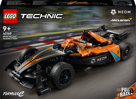 Конструктор LEGO Автомобіль для перегонів NEOM McLaren Formula E 452 деталі (42169) - фото 2