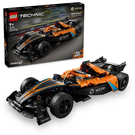 Конструктор LEGO Гоночный автомобиль NEOM McLaren Formula E 452 детали (42169) - фото 0