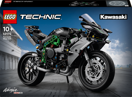 Конструктор LEGO Technic Мотоцикл Kawasaki Ninja H2R 643 деталі (42170) - фото 2