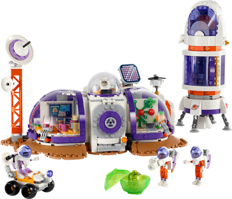 Конструктор LEGO Friends Космічна база на Марсі та ракета 981 деталь (42605) - фото 1