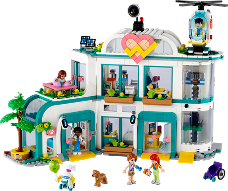 Конструктор LEGO Friends Больница в Хартлейк-Сити 1045 деталей (42621) - фото 1